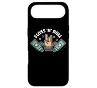 Carcasa para iPhone Air Floss Rock and Roll Dentista Oficina Dental Humor Música