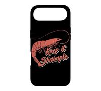 Carcasa para iPhone Air Foddie Keep it Camarones Divertido Juego de Palabras de mariscos Amante del camarón