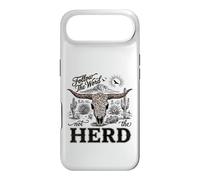 Carcasa para iPhone Air Follow The Word Not The Herd Christian Bible Verse Cow Skull