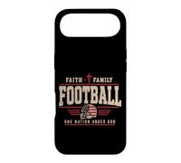 Carcasa para iPhone Air Football Faith Family Football American Flag Sports Player