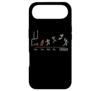 Carcasa para iPhone Air Football Fútbol Rugby-Game Weekend Vintage Jugador Football