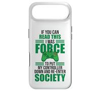 Carcasa para iPhone Air Forced to Put Controller Down Re-Enter Society Gamer