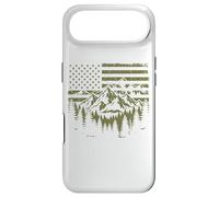 Carcasa para iPhone Air Forest Tree Wildlife Nature Outdoor American USA Flag