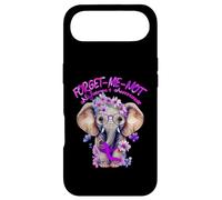 Carcasa para iPhone Air Forget Me Not Alzheimers - Cinta de Elefante Morado