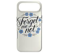 Carcasa para iPhone Air Forget Me Not, Flor de jardín, Adorno Floral