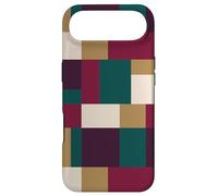 Carcasa para iPhone Air Formas rectangulares geométricas de Bloques de Color en Tonos de joyería Profundos