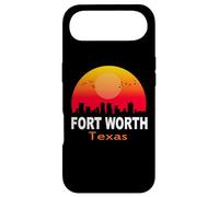 Carcasa para iPhone Air Fort Worth Texas State USA Vintage Retro Sunset City Skyline