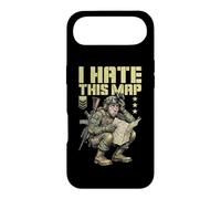 Carcasa para iPhone Air FPS Gamer Funny I Hate This Map, Reproductor de Videojuegos Militar