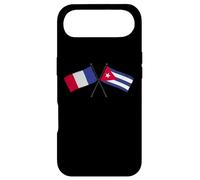 Carcasa para iPhone Air Francia Cuba Banderas Cruzadas Patrimonio Cubano Francés