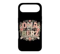 Carcasa para iPhone Air Frases de Amor Familiares de OMA Mit Herz Graphic ist Mein German Pink