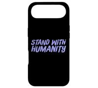 Carcasa para iPhone Air Frases de Apoyo a la Humanidad Defiendo el Significado de la Humanidad