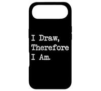 Carcasa para iPhone Air Frases Divertidas de Artista «Dibujo, por lo Tanto Soy»
