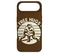 Carcasa para iPhone Air Free Hugs Youth Wrestling Duo Cita Divertida Juventud Luchadores