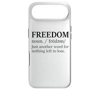 Carcasa para iPhone Air Freedoms Just Another Word for Nothing Left to Lose Freedom