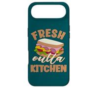 Carcasa para iPhone Air Fresh Outta Kitchen, Divertido Amante de los sándwiches