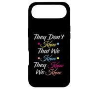 Carcasa para iPhone Air Friends They Don't Know Funny Graphic TV Vintage Cool Art