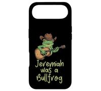 Carcasa para iPhone Air Frog Guitar Jeremiah Was Bullfrog Funny Diciendo Hombres, Mujeres Niños