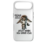 Carcasa para iPhone Air Früher War Ich Normal Jetzt Habe Ich Einen Esel Granja Burro