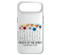 Carcasa para iPhone Air Fruits of The Spirit Gálatas 5 22 Verso de la Biblia Cristiano