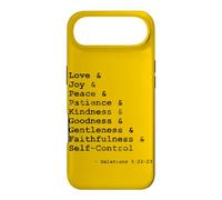 Carcasa para iPhone Air Frutas del Espíritu Palabras