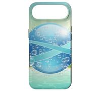 Carcasa para iPhone Air Frutiger Aero y2k Aesthetic Palm Trees Cyber Beach World