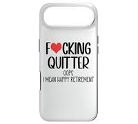 Carcasa para iPhone Air Fucking Quitter Oops I Mean Happy Retirement 2026 Im Retired