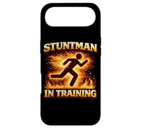 Carcasa para iPhone Air Fuego Stuntman En Acción Entrenamiento Futuro Flame Intérprete