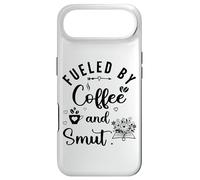 Carcasa para iPhone Air Fueled by Coffee Smut Reader Dark Romance Smutty Book Smutt