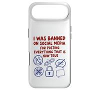 Carcasa para iPhone Air FUI Prohibido en Las Redes sociales (Declaración de teoría de la conspiración)