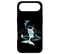 Carcasa para iPhone Air Fumador de Cerveza Orca Ballena Divertido
