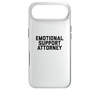 Carcasa para iPhone Air Fun Emotional Support Attorney Lawyer Joke
