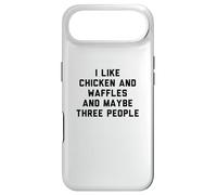 Carcasa para iPhone Air Fun I Like Chicken and Waffles and Maybe Three People