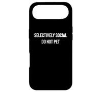 Carcasa para iPhone Air Fun Selectively Social Do Not Pet Animal Description