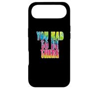 Carcasa para iPhone Air Fun You Had To Be There Colorful Tie Dye Design