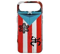 Carcasa para iPhone Air Funda con Bandera de Puerto Rico Coqui Sun Taíno Boricua Pride Cover