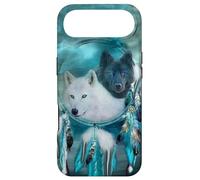 Carcasa para iPhone Air Funda para teléfono Arctic Tribal Wolf Dream Catcher