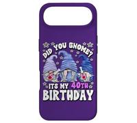 Carcasa para iPhone Air Funny 40th Birthday For Mommy Did You GNOME Its My Birthday