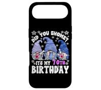 Carcasa para iPhone Air Funny 70th Birthday For Women Did You GNOME Its My Birthday