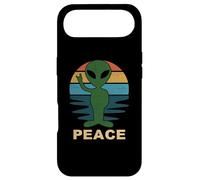 Carcasa para iPhone Air Funny Alien Peace Sign Anti Guerra Amor Paz En La Tierra