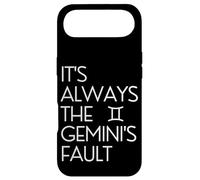 Carcasa para iPhone Air Funny Always The Gemini's Fault Zodiac Astrology Horoscope