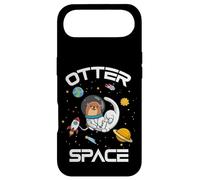 Carcasa para iPhone Air Funny Astronaut Kids Boys Girls Kawaii Lover Otter Space