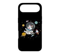 Carcasa para iPhone Air Funny Astronaut Space Kids Boys Girls Alaskan Malamute Lover
