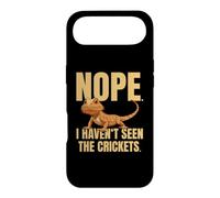 Carcasa para iPhone Air Funny Bearded Dragon Meme Nope I Haven't Seen The Crickets