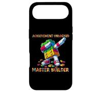 Carcasa para iPhone Air Funny Blocks Bricks Toy Achievement Unlocked Master Builder