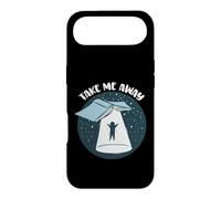 Carcasa para iPhone Air Funny Book Lover - Lector de Libros UFO Take Me Away Book Club