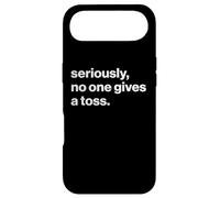Carcasa para iPhone Air Funny British Slang Seriously, No One Gives A Toss