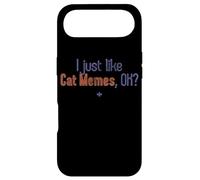 Carcasa para iPhone Air Funny Cat Lover Me Gusta Cat Memes, Ok?