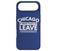 Carcasa para iPhone Air Funny Chicago Un Gran Lugar para Salir, Regalo sarcástico de Chicago