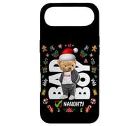 Carcasa para iPhone Air Funny Christmas Naughty Bad Boy Teddy Bear Graphic Design