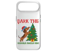 Carcasa para iPhone Air Funny Christmas Sarcástico Perro ladran los ángeles Harold cantan